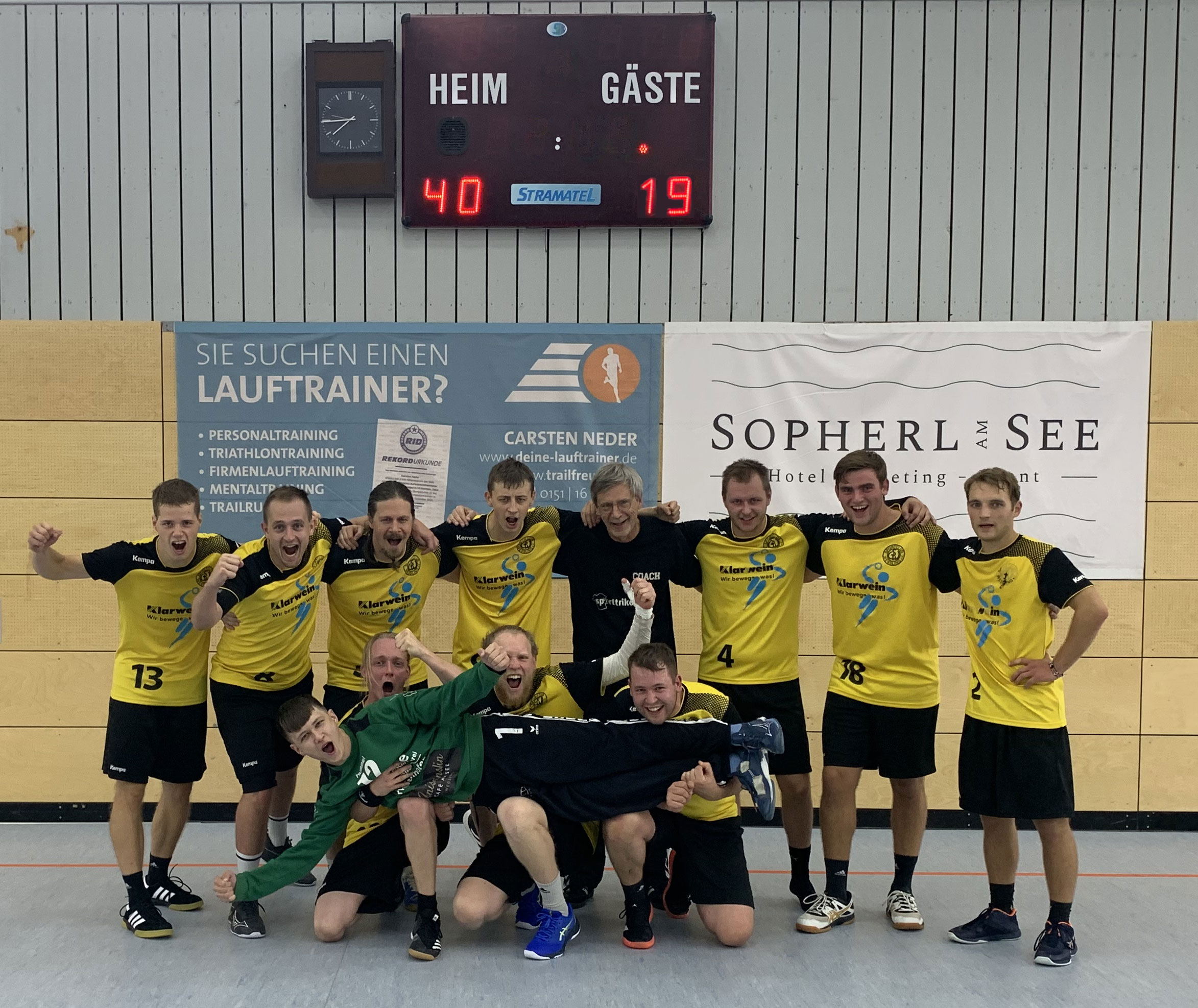 You are currently viewing Handballherren holen zwei Punkte gegen unsere Freunde vom TSV Partenkirchen